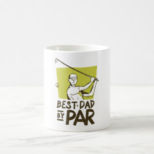 Beste vader per pari cadeau voor Golf fan Koffiemok