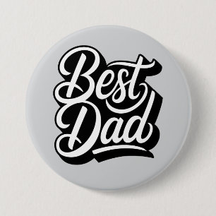 Beste vader ronde button 7,6 cm