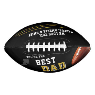 Beste Vader Speler Silhouette Vader Keepsake American Football