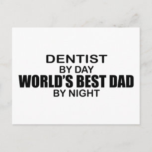 Beste vader ter wereld - Dentist Briefkaart