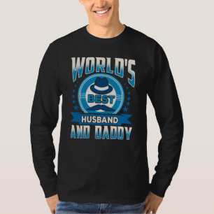 Beste Vader Ter Wereld Echtgenoot Vaderdag T-shirt