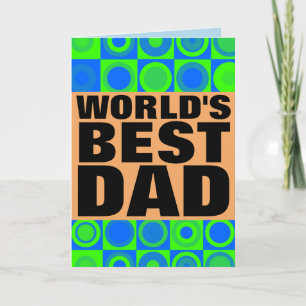 Beste vader ter wereld gefeliciteerd met je verjaa kaart