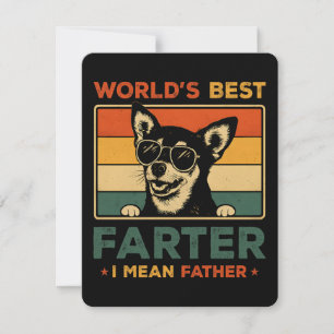 Beste vader ter wereld Ik bedoel vader grappige va Kaart