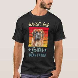 Beste vader ter wereld Ik bedoel vader Leonberger T-shirt