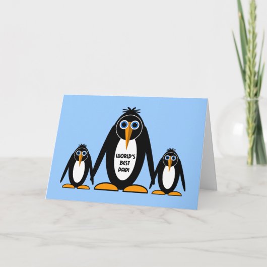 beste vader ter wereld kaart (Voorkant)