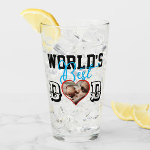Beste vader ter wereld met foto glas