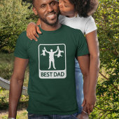 Beste vader - vader die Kind houdt T-shirt