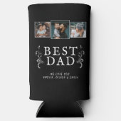 Beste vader Vader Foliage Aangepast 3 Foto Collage (Voorkant)