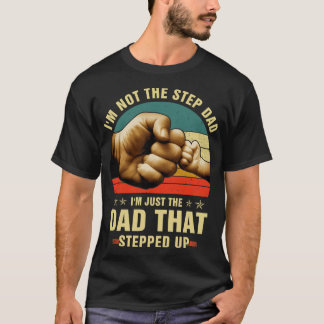 Beste vader vaders dag steekt stap voor vader P T-shirt