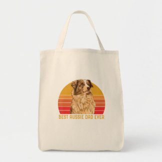  beste vader van Aussie Ever Papa Australian Sheph Tote Bag