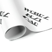 Beste vader van de wereld cadeaupapier (Rol Hoek)