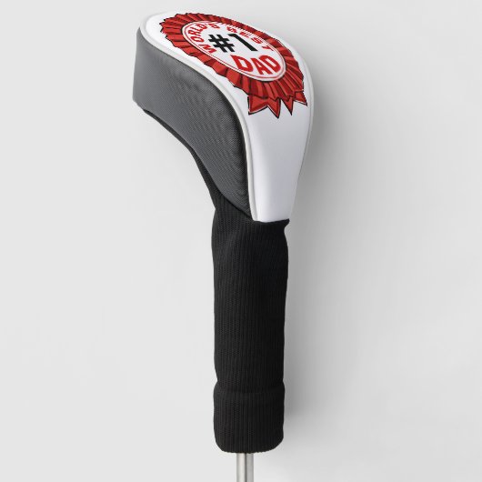 Beste vader van de wereld golfheadcover (Schuin)