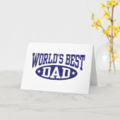 Beste vader van de wereld kaart (Gele Bloem)