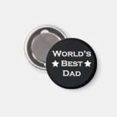 Beste vader van de wereld magneet (Voorkant / Achterkant)