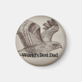 Beste vader van de wereld magneet (Voorkant)