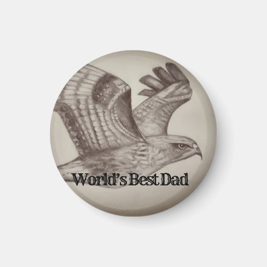 Beste vader van de wereld magneet (Voorkant)