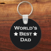 Beste vader van de wereld sleutelhanger (Voorkant)