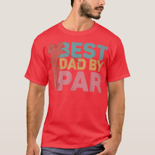 Beste vader van Par Disc Golf Golfer Player Funny T-shirt