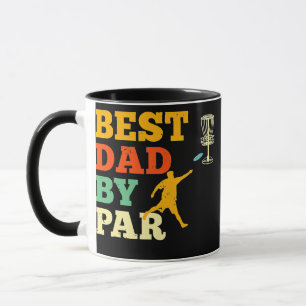 Beste vader van Par Disk Golf Lover Frisbee Golfin Mok