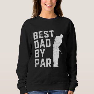 Beste vader van Par Golf Lover Gift voor mannen Gr Trui