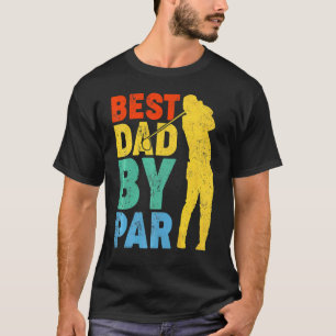  beste vader van par Golf pa Golfer vader's D T-shirt