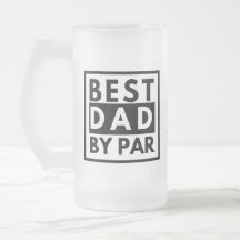 Beste vader van Par Golf Vaderdag
