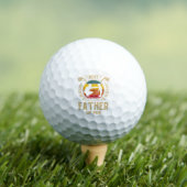 Beste vader van Par Golfballen (Insitu Shirt)