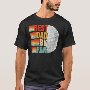 Beste vader van Par  Golfing Golf Vader T-shirt