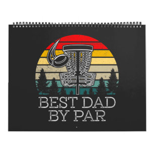 Beste vader van Par Pap Disc Golf Kalender