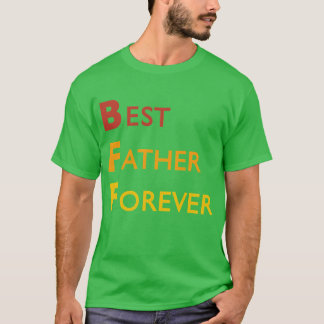 Beste vader voor altijd t-shirt