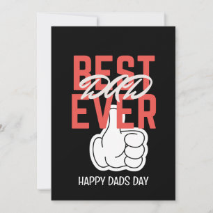 Beste Vaderdag ooit Feestdagenkaart