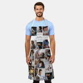 Beste vaders Dag Foto Collage Schort (Gedragen)