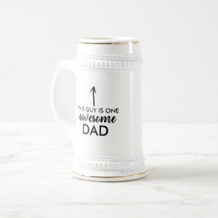 Beste vaders Dag Geweldige vaders cadeau Bierpul