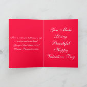 BESTE VALENTIJNSDAG WENSKAARTEN - VICTORIAANS ERA FEESTDAGEN KAART (Binnen)