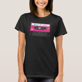 Beste van 1979 Zwart en Roze Cassettebandje T-shirt