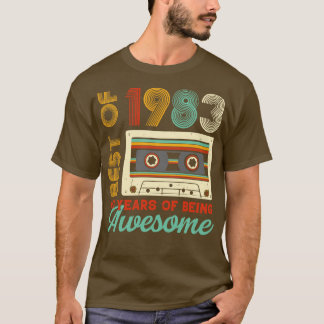 Beste van 1983 Limited Edition Verjaardag 1 T-shirt
