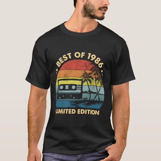 Beste van 1986 37e 37 t-shirt (Voorkant)