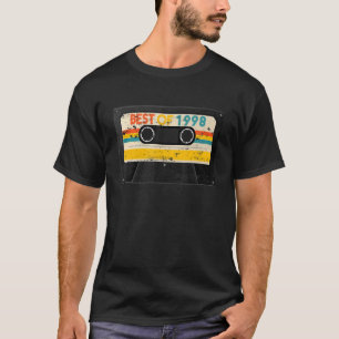 Beste van 1998 25e verjaardag Cassettebandje Vinta T-shirt
