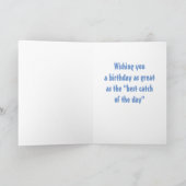 BESTE VANGST VAN DE DAG **GROENDAG** KAART (Binnen)