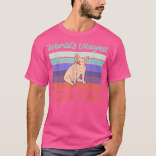 Beste varkensvader varkenseigenaar varkensboer var t-shirt