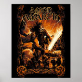 Beste verkoop AMON Amarth in concert Poster (Voorkant)