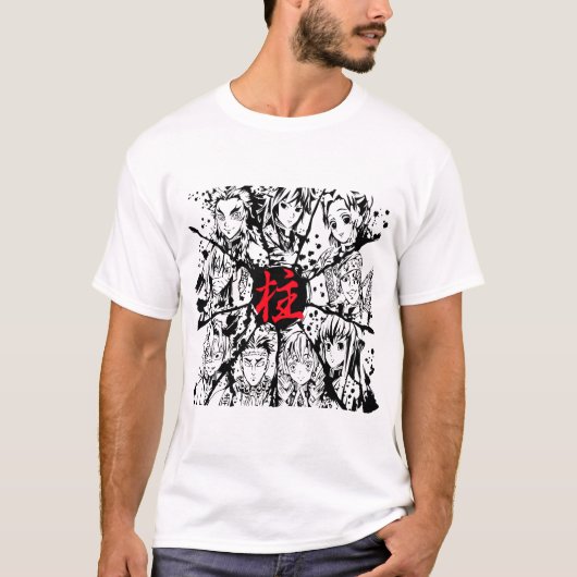 BESTE VERKOPER - Demon Slayer Corps Logo Merchandi T-shirt (Voorkant)