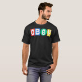 BESTE VERKOPER J-Hope OBEY Big Shot Classic T-Shir T-shirt (Voorkant volledig)