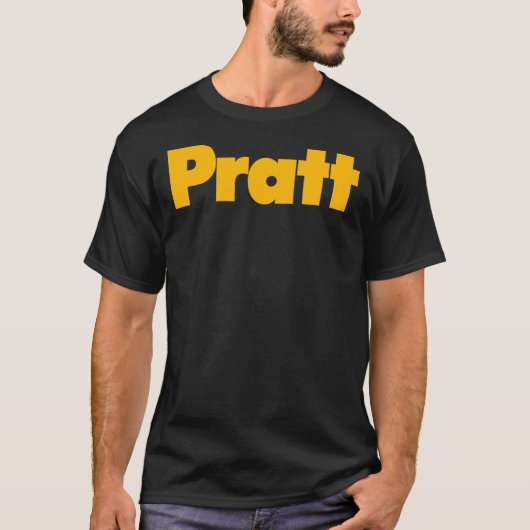 BESTE VERKOPER - Logo Merchandise Ess, Pratt Insti T-shirt (Voorkant)