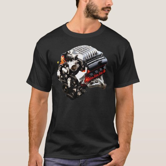 Beste verkoper - SRT Hellcat Engine Essential T-Sh T-shirt (Voorkant)