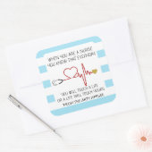 beste Verpleegkundige waardering label (Envelop)