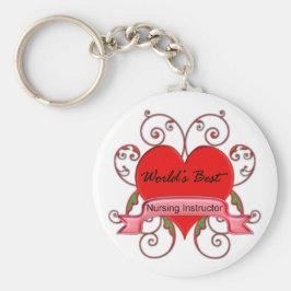 Beste verpleegkundige wereldwijd sleutelhanger