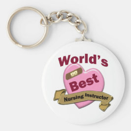 Beste verpleegkundige wereldwijd sleutelhanger