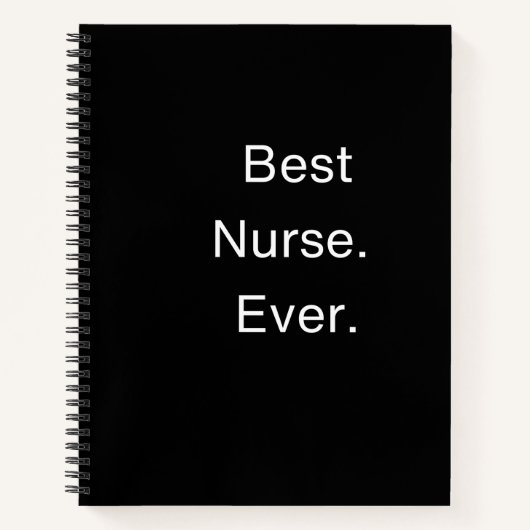 Beste verpleegster notitieboek (Voorkant)