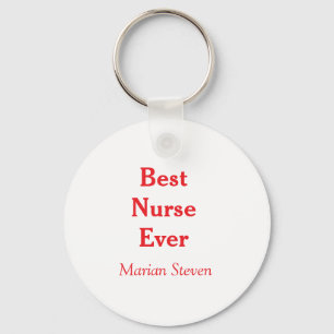 Beste verpleegster ooit medische professional para sleutelhanger